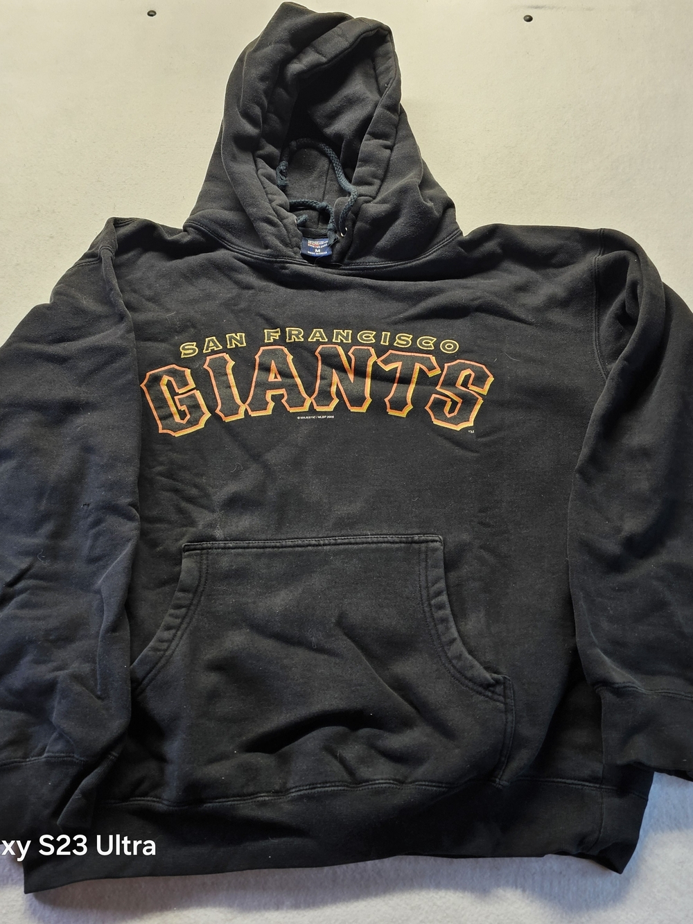 Majestic Black San Francisco Giants Pullover Hoodie